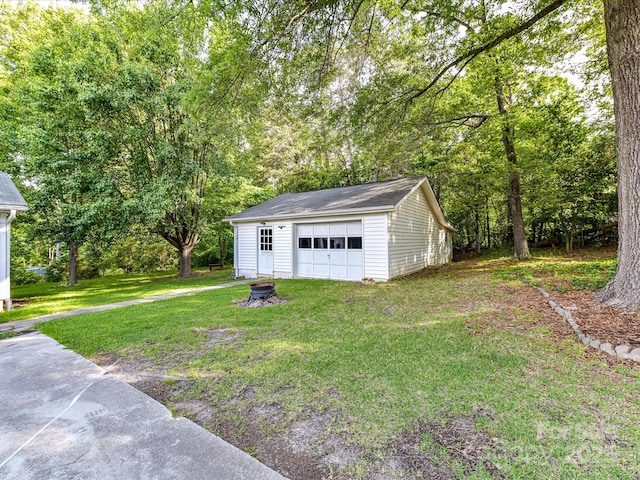 70 Cumberland Ct SW, Concord, NC 28025 - view of detached garage