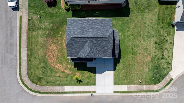 drone / aerial view