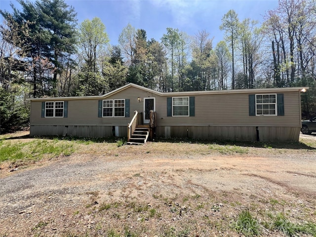 343 Daytona Ln, Saluda, NC 28773 - view of manufactured / mobile home