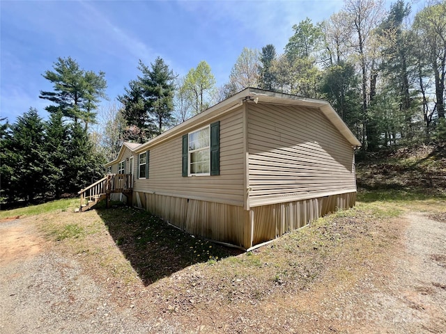 343 Daytona Ln, Saluda, NC 28773 - view of home's exterior