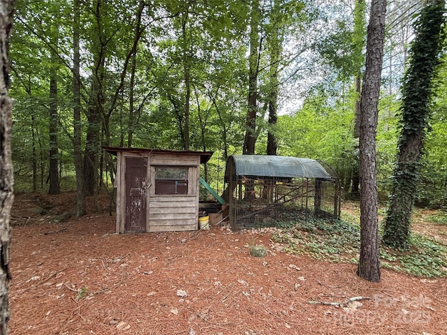 3634 Cartledge Creek Rd, Mount Gilead, NC 27306 - view of poultry coop