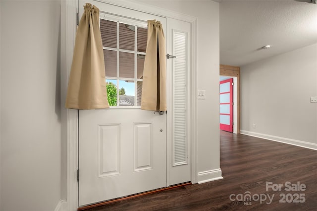 20 Foxden Dr Unit 301, Fletcher, NC 28732 - entryway with dark wood-type flooring and baseboards