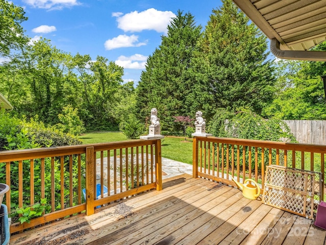 209 Daniel Dr, Hendersonville, NC 28739 - view of deck