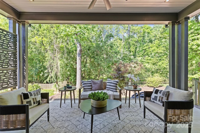 624 Heather Ln, Charlotte, NC 28209 - sunroom / solarium with plenty of natural light