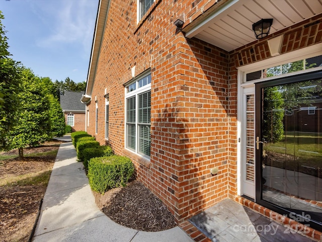 140 Villa Lake Dr, Fort Mill, SC 29708 - view of exterior entry featuring brick siding