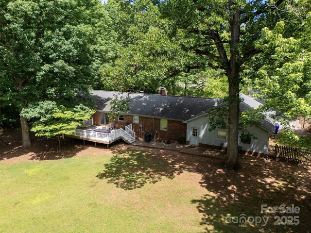 13030 Mayes Rd, Huntersville, NC 28078 - view from above of property