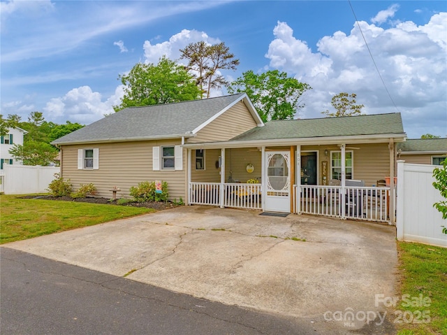 804 Rostan St SE, Valdese, NC 28690 - single story home with covered porch and a shingled roof