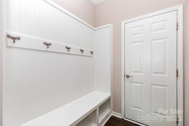 1071 Bassett Way, Fort Mill, SC 29707 - mudroom with dark wood-style flooring
