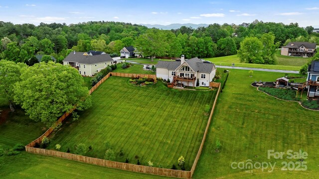 drone / aerial view