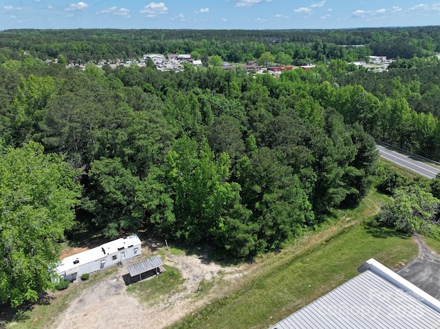 1029 Sullivan St, Wadesboro, NC 28170 - aerial view of a heavily wooded area
