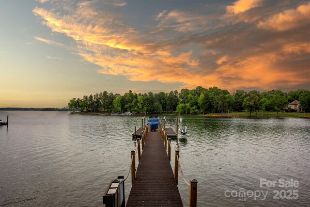 140 Lightship Dr, Mooresville, NC 28117 - dock area featuring a water view