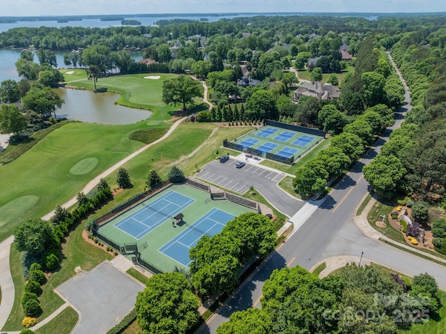 140 Lightship Dr, Mooresville, NC 28117 - aerial view of a large body of water and a local golf course