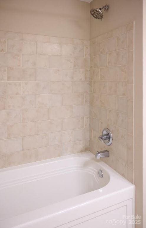 bathroom featuring shower / bath combination