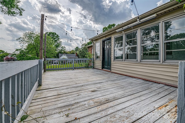 view of deck