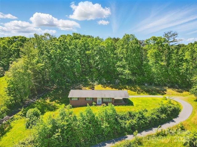 3120 Mineral Springs Mountain Rd, Valdese, NC 28690 - view of subject property featuring a forest