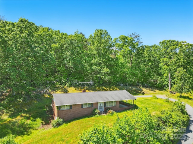 3120 Mineral Springs Mountain Rd, Valdese, NC 28690 - aerial view of property and surrounding area