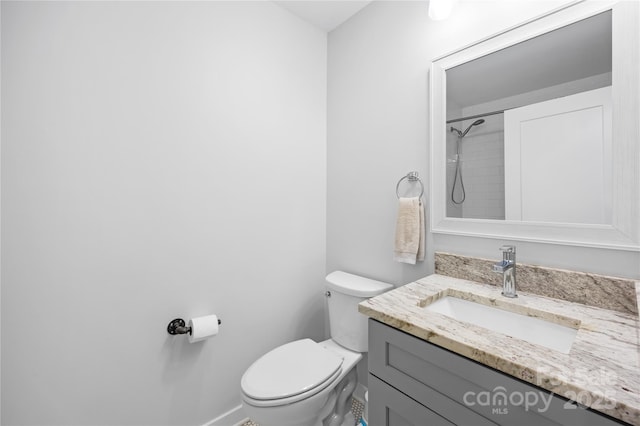 5615 American Way, Denver, NC 28037 - bathroom with vanity, baseboards, and toilet