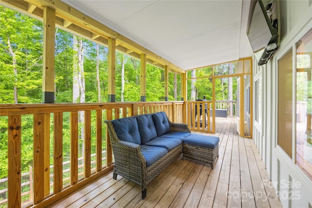 5615 American Way, Denver, NC 28037 - sunroom with a wealth of natural light and an outdoor hangout area