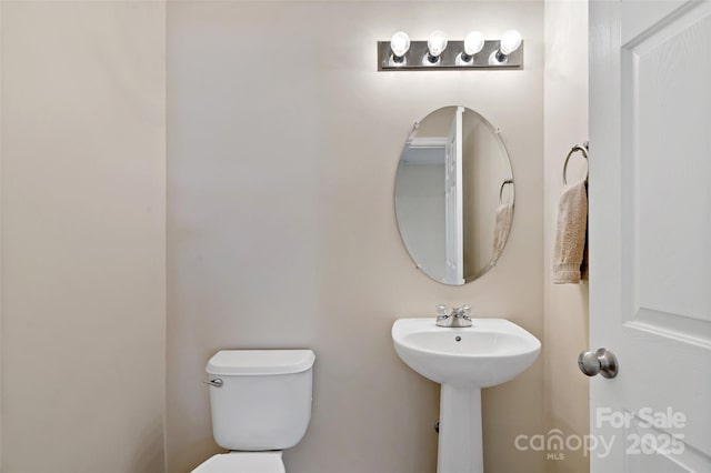 8 Cherry Laurel Ln, Swannanoa, NC 28778 - bathroom with toilet and a sink