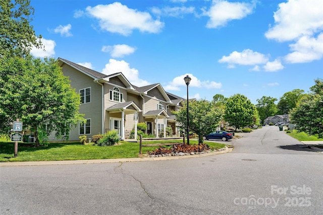 8 Cherry Laurel Ln, Swannanoa, NC 28778 - view of front of house featuring a front lawn