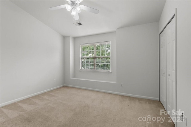 13660 Meade Glen Ct, Charlotte, NC 28273 - unfurnished bedroom featuring carpet flooring, baseboards, and a closet