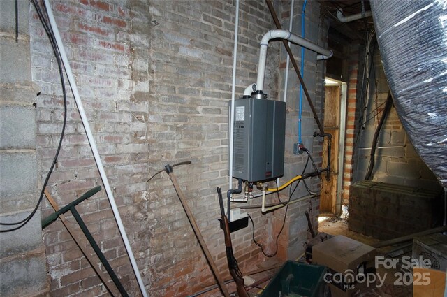 view of utility room