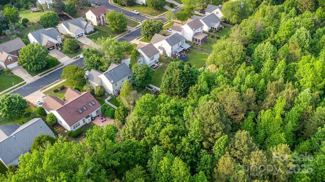 815 Clearbrook Rd, Matthews, NC 28105 - birds eye view of property with a residential view