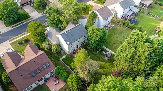 815 Clearbrook Rd, Matthews, NC 28105 - bird's eye view with a residential view