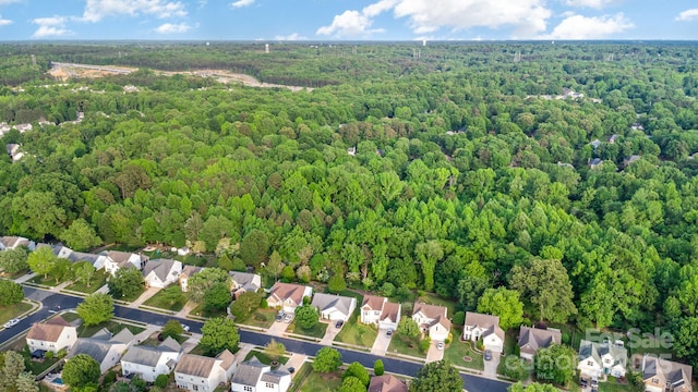 815 Clearbrook Rd, Matthews, NC 28105 - bird's eye view featuring a view of trees