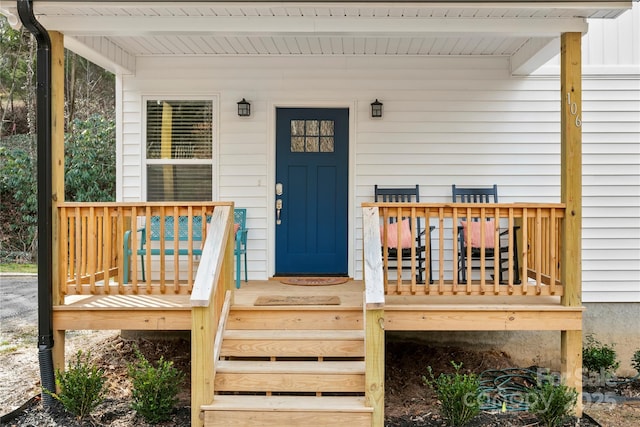106 Dalton St, Black Mountain, NC 28711 - property entrance featuring covered porch