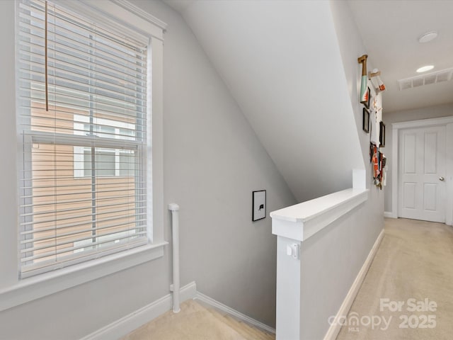 6909 Dunton St, Huntersville, NC 28078 - interior space featuring carpet floors, recessed lighting, baseboards, and visible vents