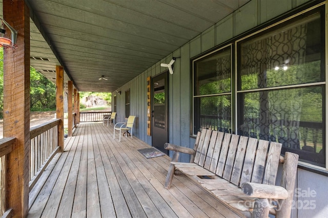 1533 Mcrary Creek Rd, Lenoir, NC 28645 - view of wooden porch