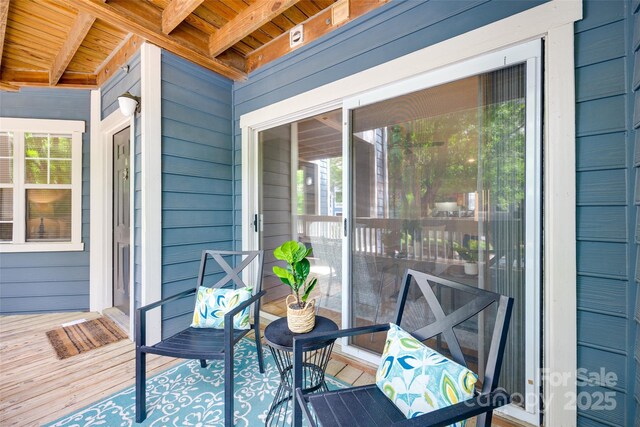 view of deck