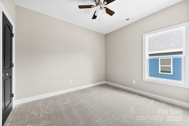 213 Benfield Rd, Kings Mountain, NC 28086 - unfurnished room with ceiling fan and carpet floors