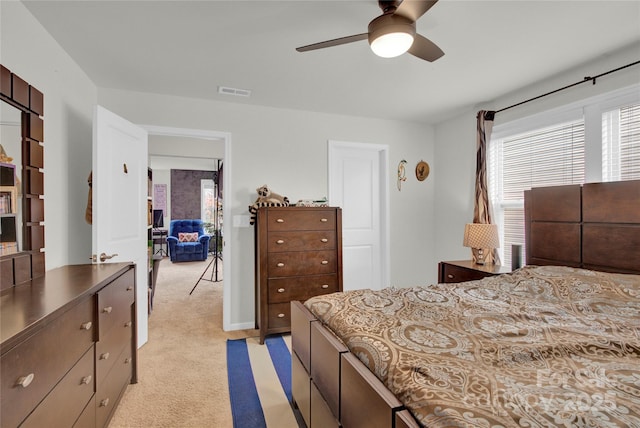 282 Fischer Rd, Fort Mill, SC 29175 - bedroom featuring light colored carpet and ceiling fan