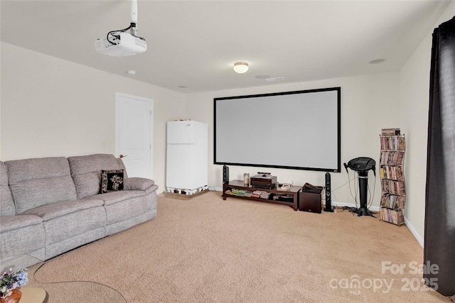 282 Fischer Rd, Fort Mill, SC 29175 - carpeted home theater room with baseboards