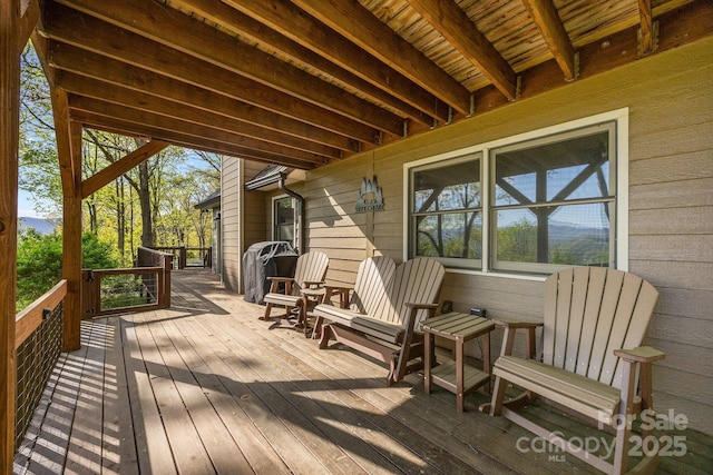 view of deck