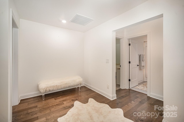 16432 Here At Last Ln, Charlotte, NC 28278 - interior space with visible vents, recessed lighting, baseboards, and wood finished floors