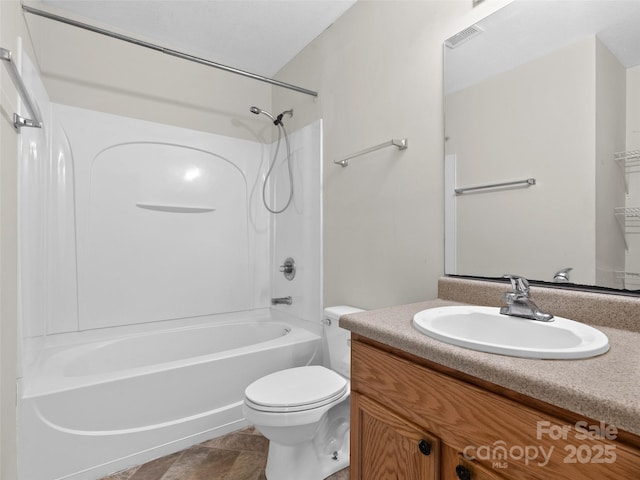 66 Avondale Heights Rd, Asheville, NC 28803 - bathroom with vanity and shower / tub combination