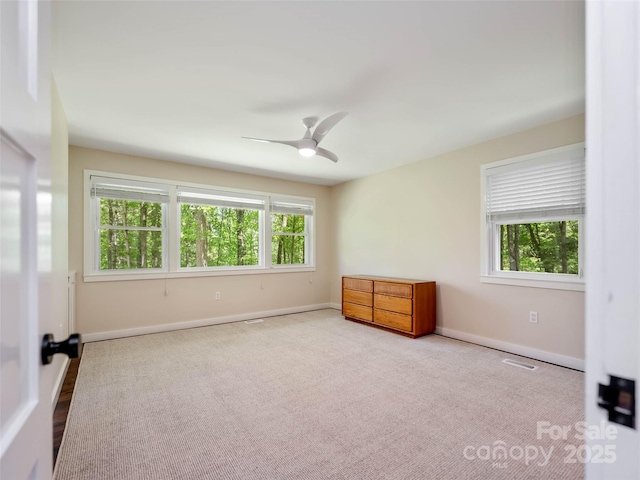 100 Ashton Ln, Brevard, NC 28712 - carpeted spare room with ceiling fan and baseboards