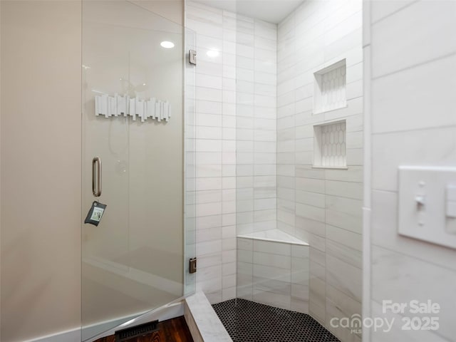 100 Ashton Ln, Brevard, NC 28712 - bathroom with a shower stall