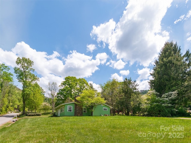 view of yard