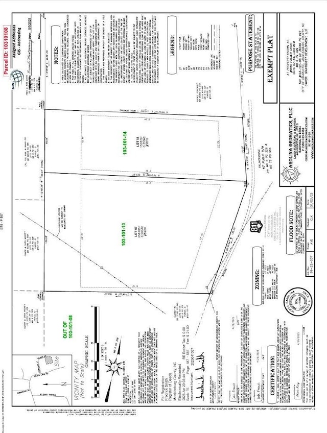 5816 Palmer Dr, Charlotte NC, 28212 land for sale