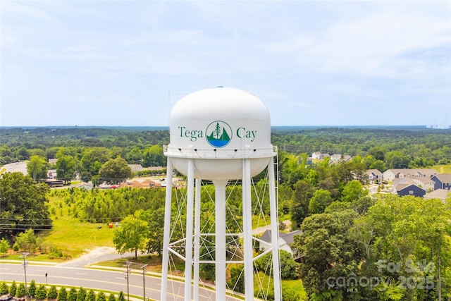 4069 Havenport Cir, Tega Cay, SC 29708 - view of property's community with a wooded view