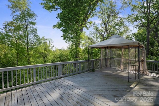1175 Valley St Unit 111, Statesville, NC 28677 - wooden deck with a gazebo