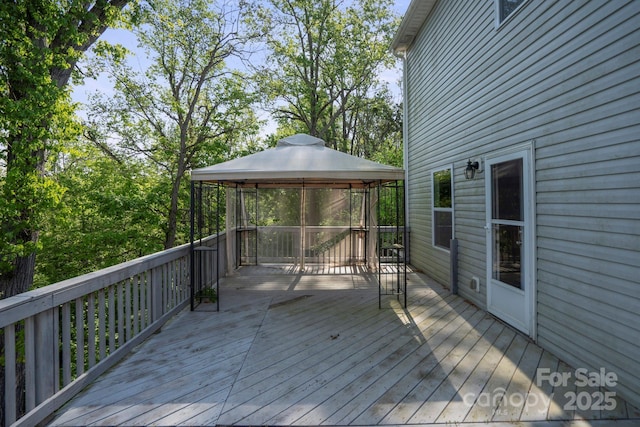 1175 Valley St Unit 111, Statesville, NC 28677 - wooden terrace featuring a gazebo