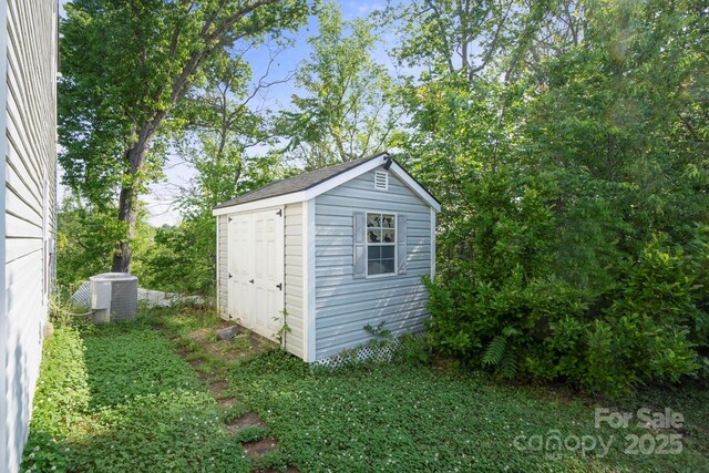 1175 Valley St Unit 111, Statesville, NC 28677 - view of shed featuring central AC