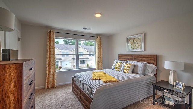 103 Eleanor Cove Rd, Arden, NC 28704 - bedroom featuring light carpet, baseboards, and visible vents