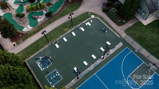 aerial view