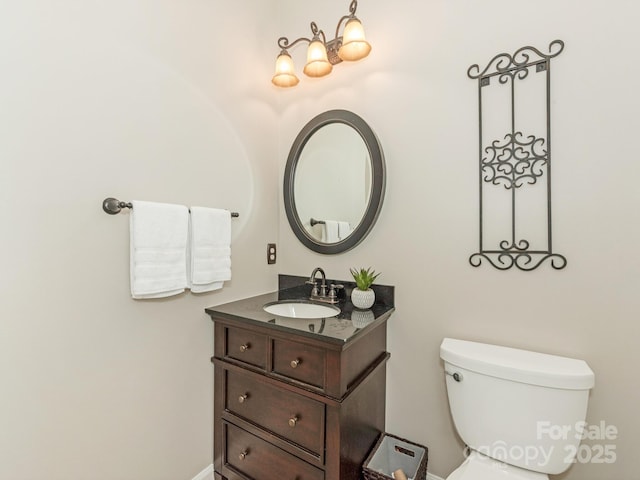 3721 Providence Plantation Ln, Charlotte, NC 28270 - bathroom with vanity and toilet